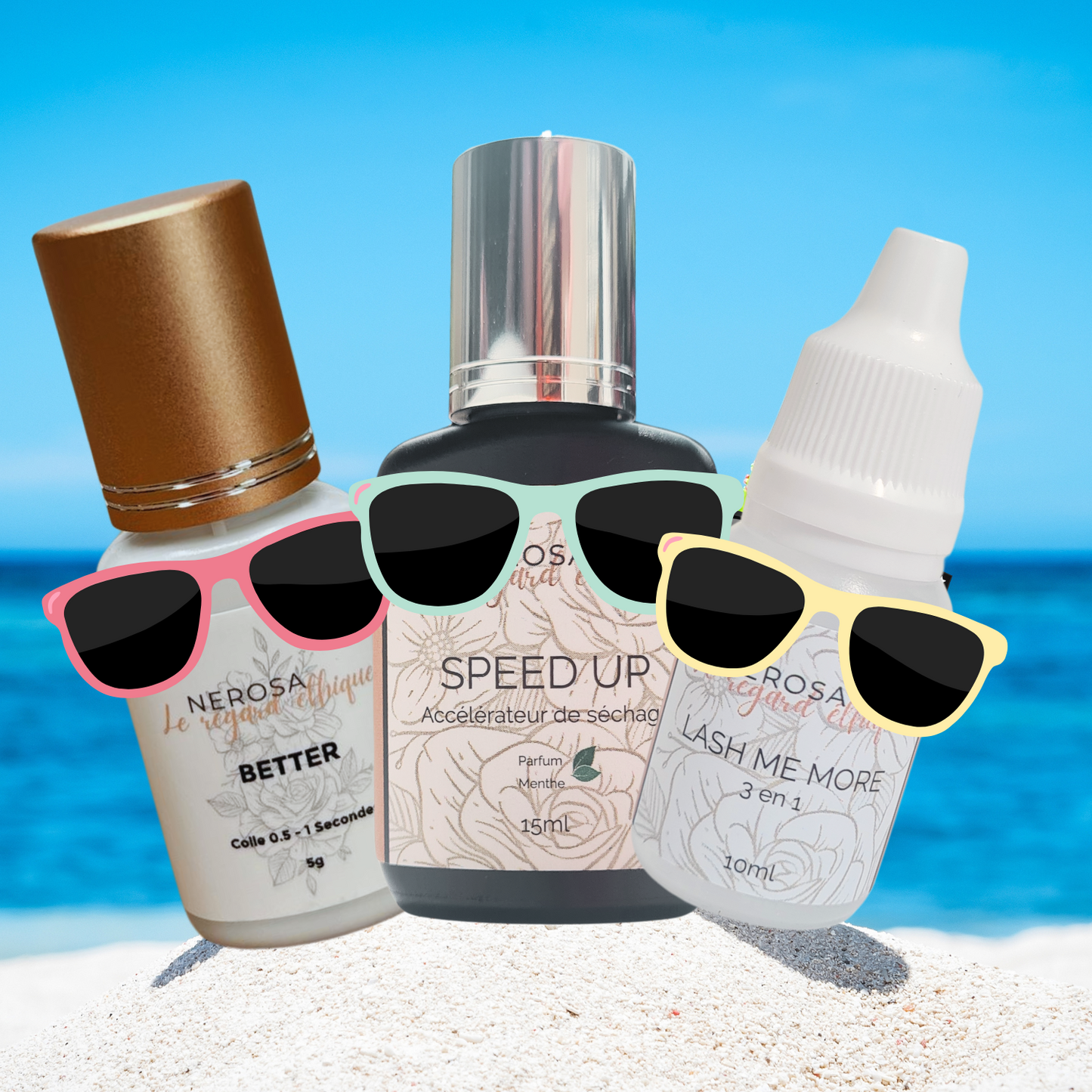 Pack été ☀️ – L’indispensable trio pour survivre à la saison chaude !