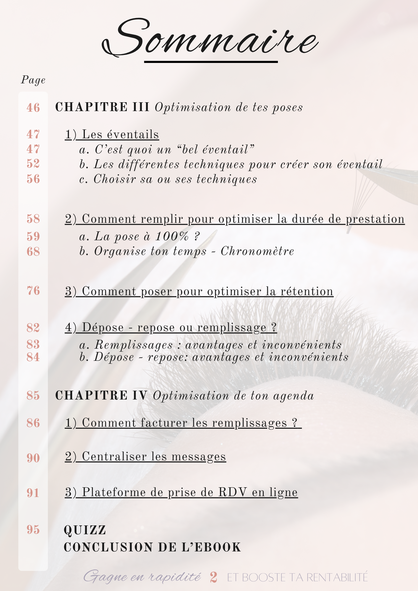 Ebook - Gagne en rapidité et BOOSTE ta rentabilité