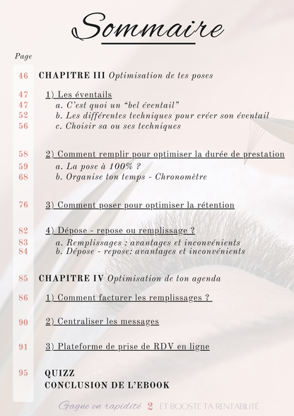 Ebook - Gagne en rapidité et BOOSTE ta rentabilité