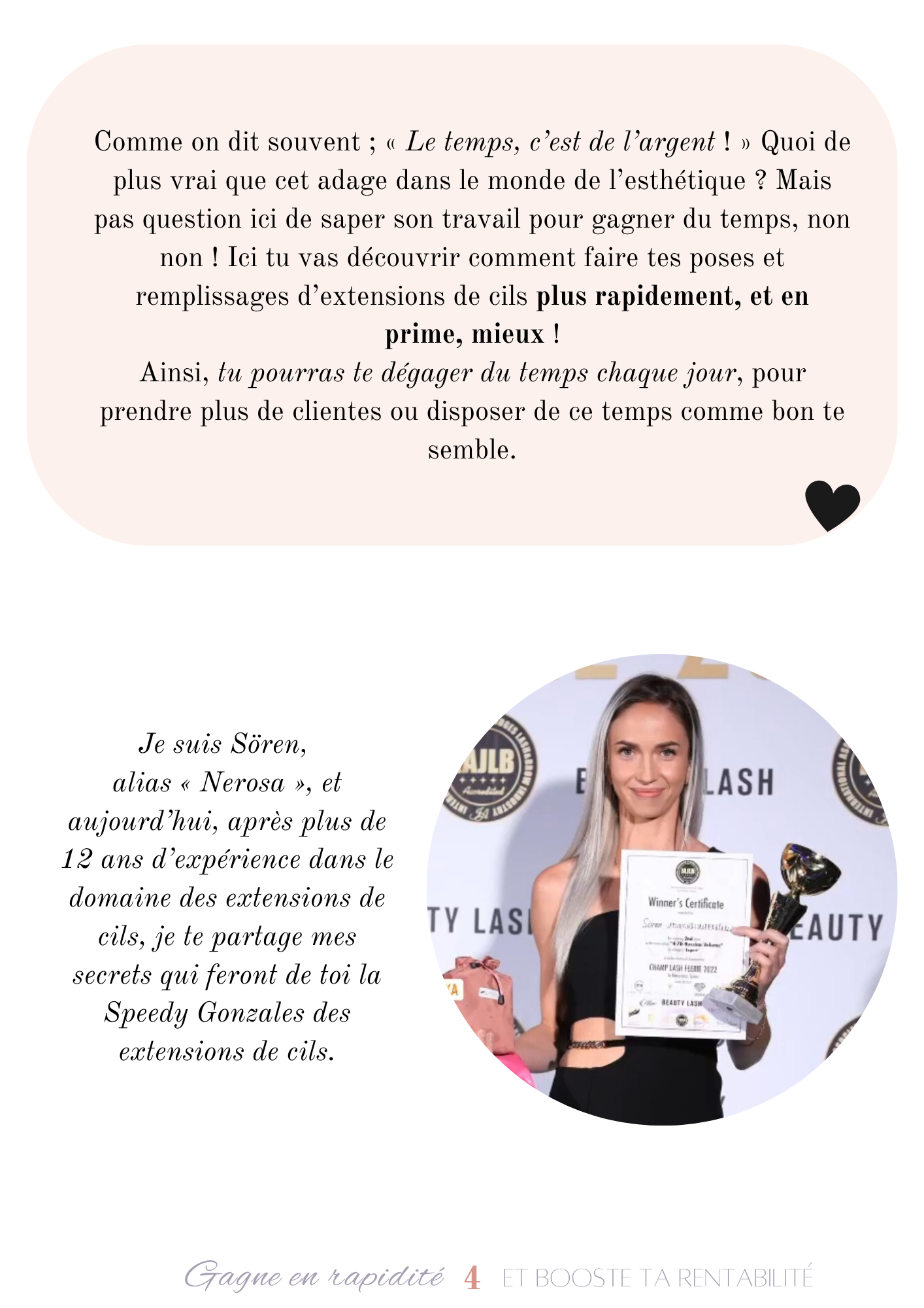 Ebook - Gagne en rapidité et BOOSTE ta rentabilité
